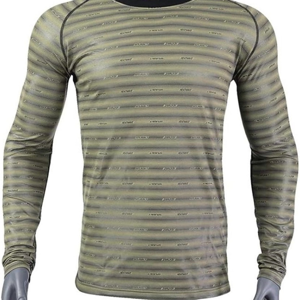 Seirus Innovatio Olive Long Sleeve Tee men’s heatwave winter  shirt